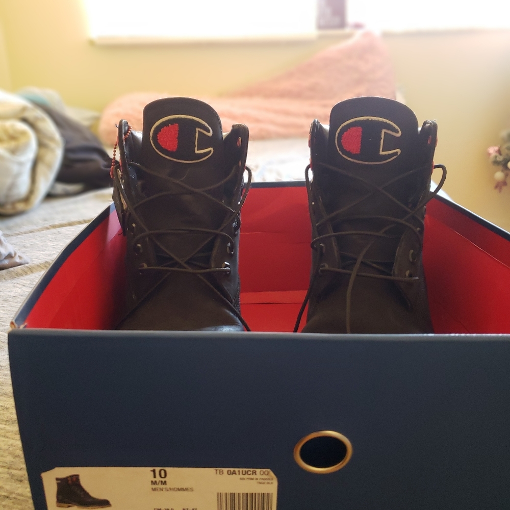 timberland 6 champion black